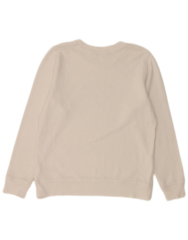 Tommy Hilfiger Sudadera de gran tamaño con gráfico para mujer UK 10 Small White