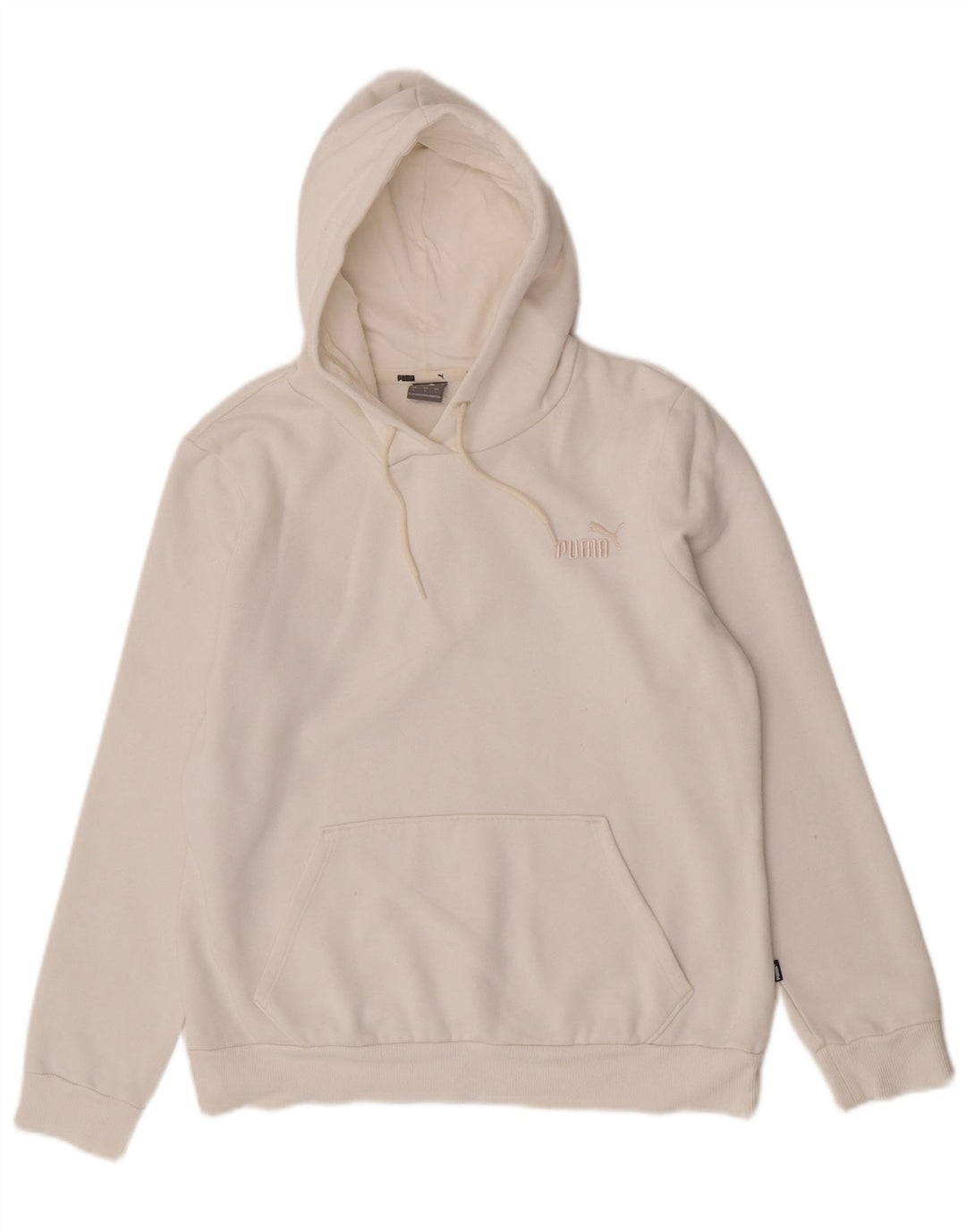 Puma - Sudadera con capucha para mujer (talla 40), color blanco