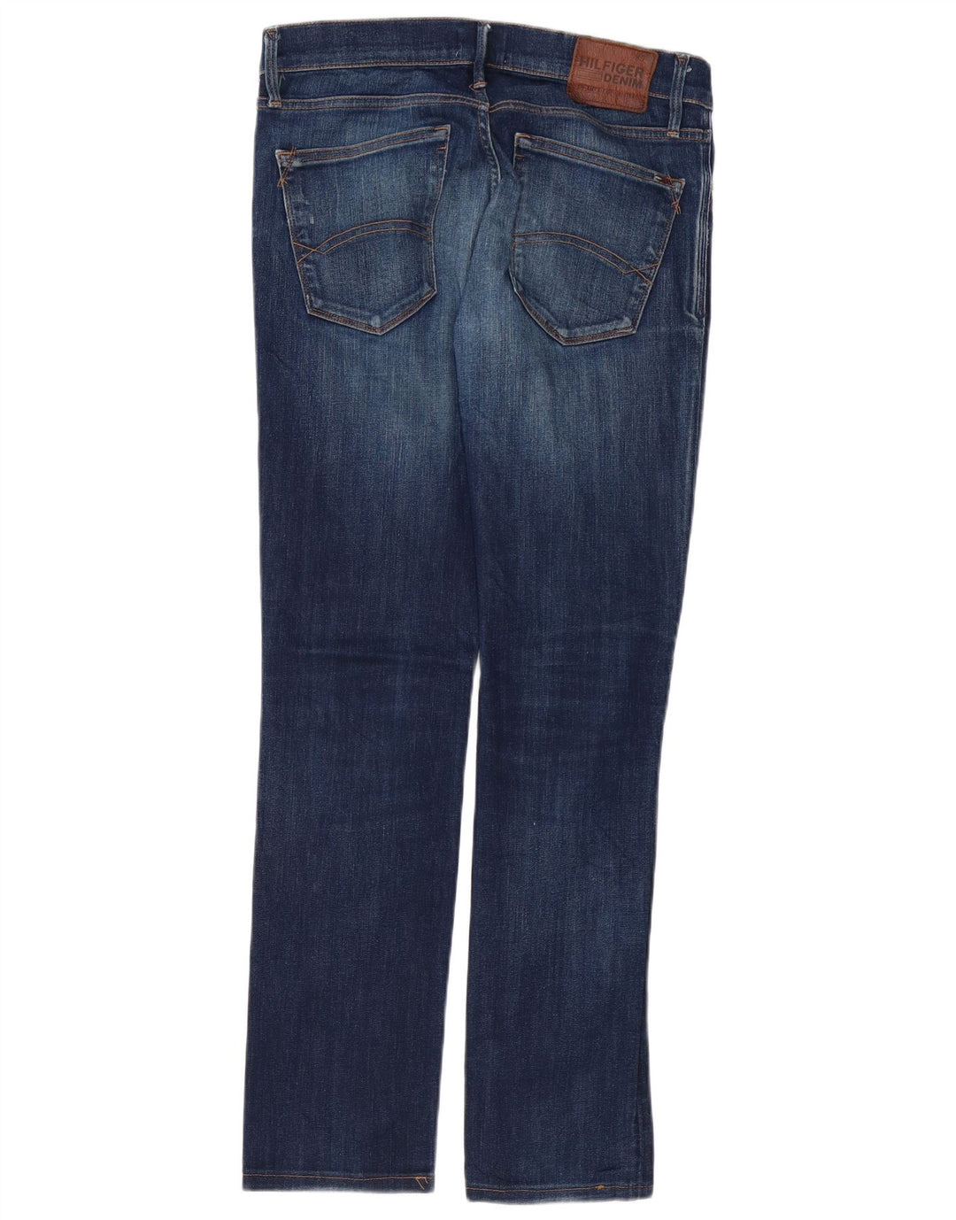 Tommy Hilfiger Vaqueros rectos para hombre W32 L31 Azul marino