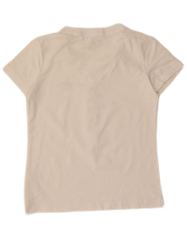 Nike - Camiseta corta para mujer, talla 40, talla grande, algodón blanco