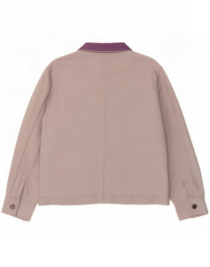 Zara Mujer Chaqueta Utilitaria UK 44 Mediana Púrpura