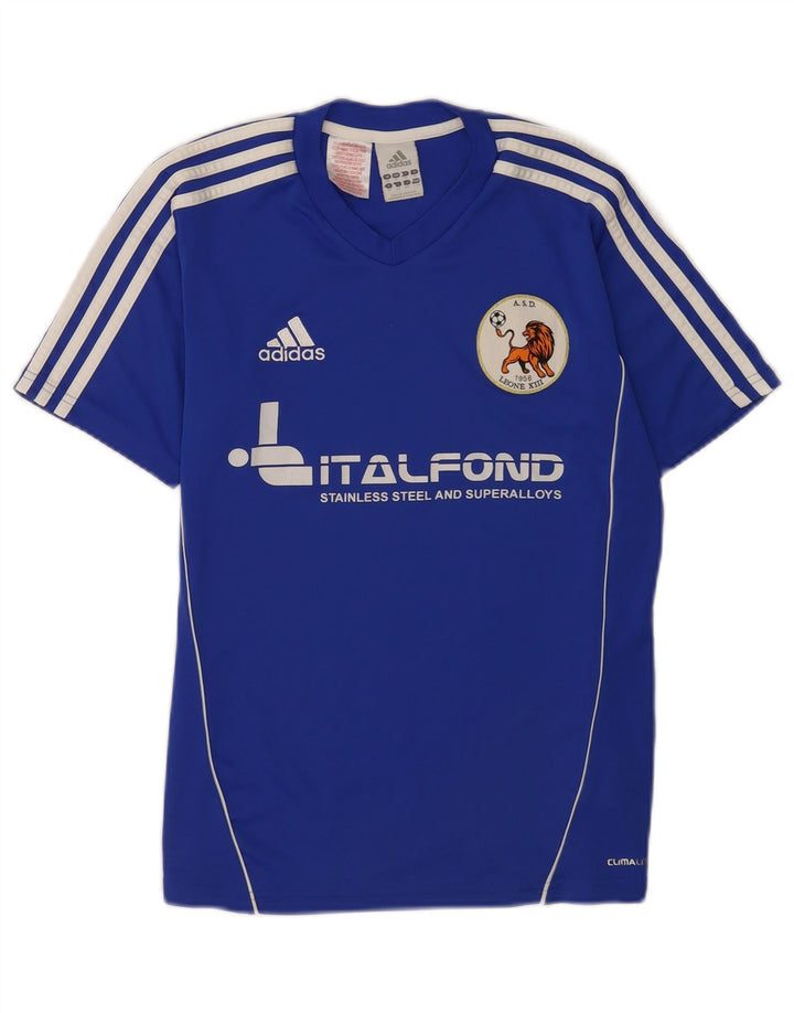 Adidas Mens Climalite Graphic Camiseta Top XS Azul Poliéster