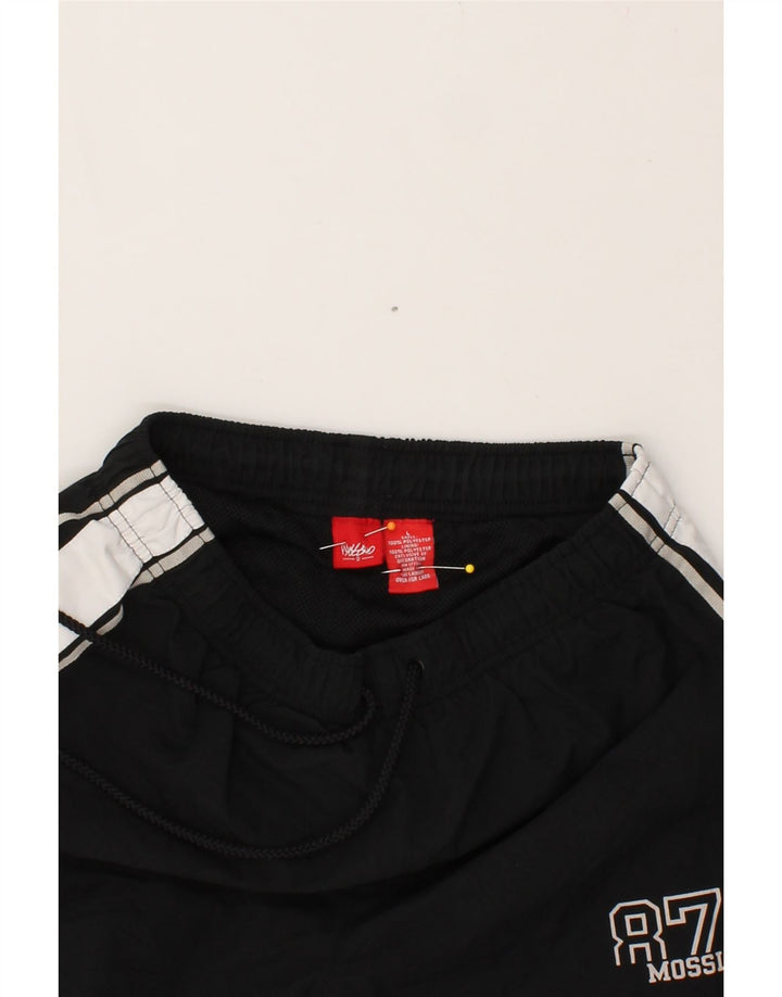 MOSSIMO Womens Tracksuit Trousers UK 14 Large Black Polyester Vintage Mossimo and Second-Hand Mossimo from Messina Hembry 