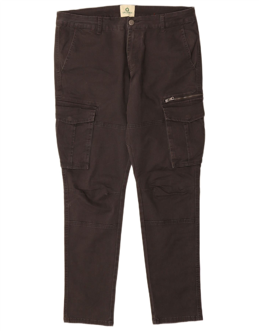 ON SPIRIT Pantalones cargo ajustados para hombre W34 L31 Gris