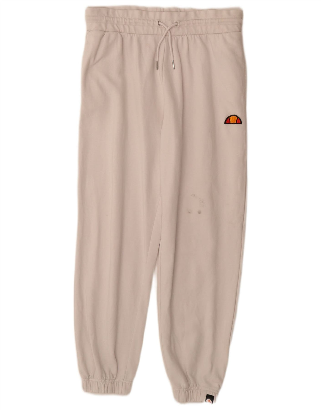 ELLESSE Pantalones de chándal para mujer Joggers UK 40 Large Off White Cotton