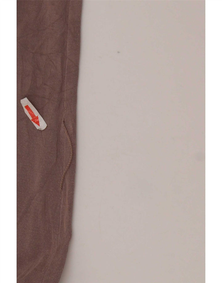 Liu Jo Vestido recto sin mangas para mujer IT 46 Large Marrón Modal