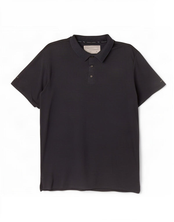 Puma Hombre Porsche Design Polo XL Algodón Negro