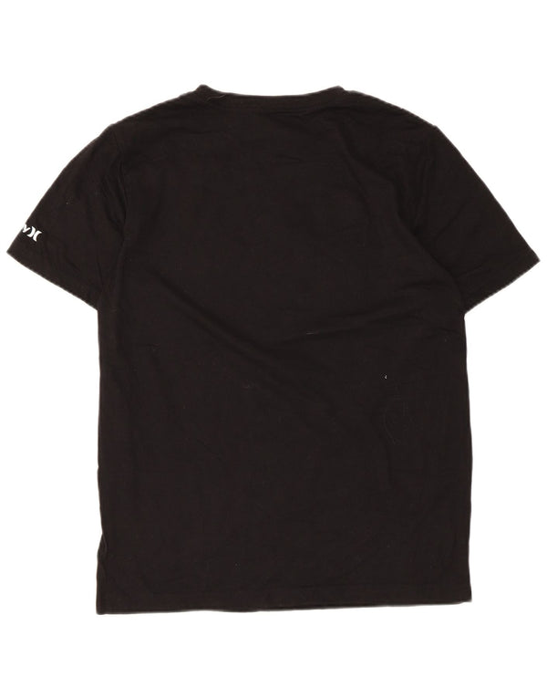 Hurley Camiseta Gráfica para Niños Top 13-14 Años XL Algodón Negro