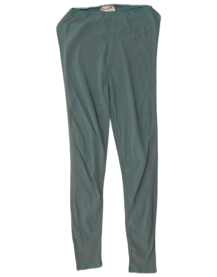 Par Avion Leggings para mujer Reino Unido 10 Pequeño Acetato Verde
