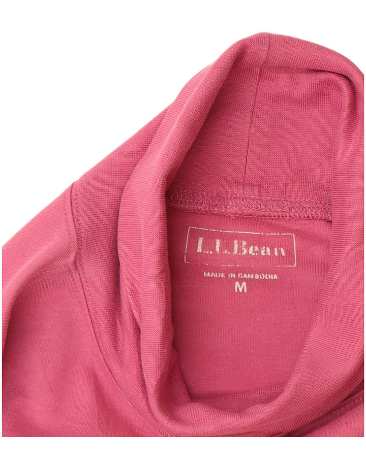 L.L.Bean Top Mujer Manga Larga UK 44 Rosa Medio