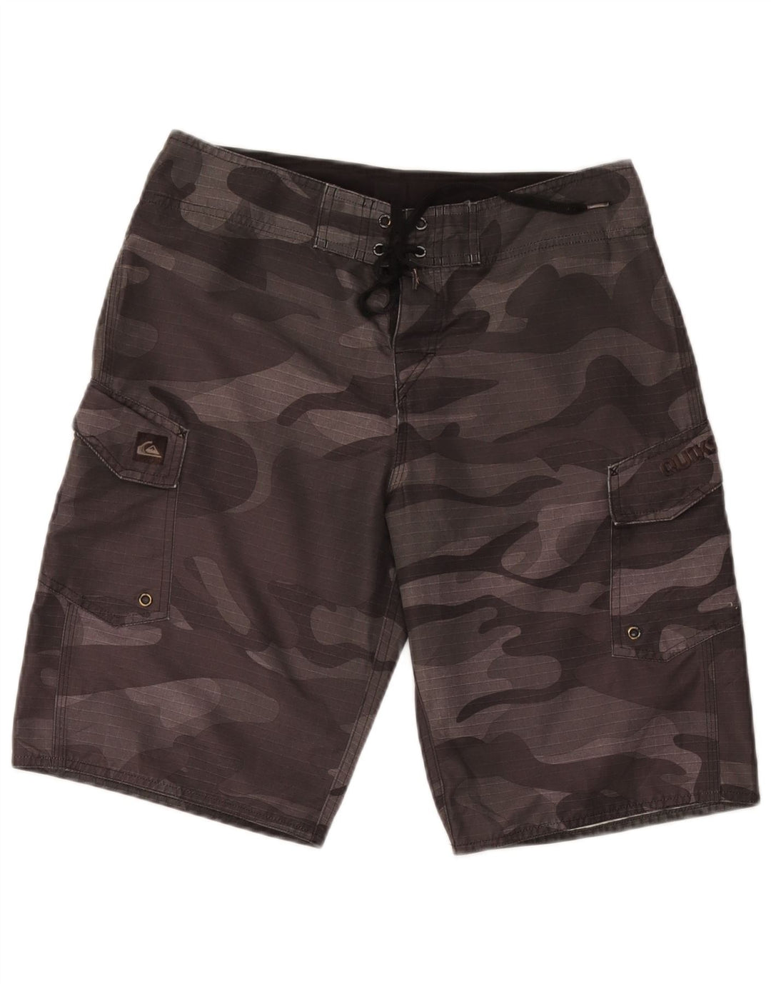 Bañador Quiksilver Hombre Gris Medio Camuflaje Poliéster