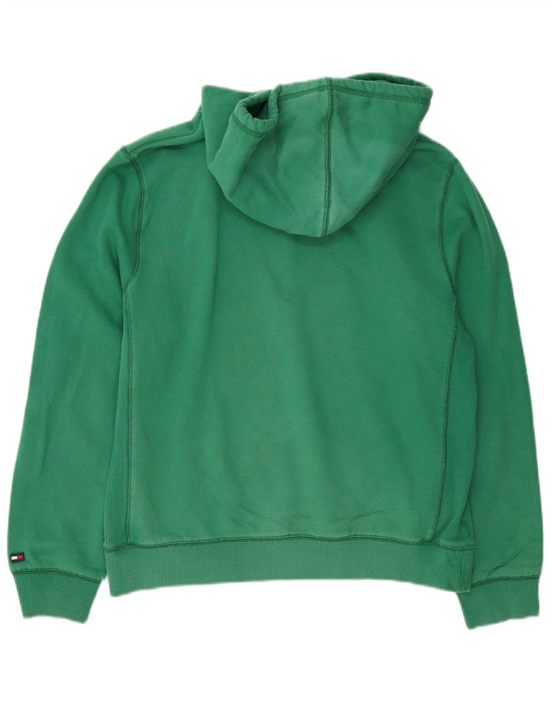 Tommy Hilfiger Jersey con capucha y gráfico gráfico verde medio
