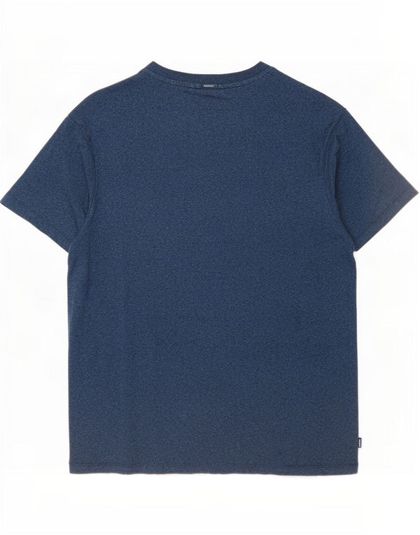 Superdry Camiseta para hombre Top 3XL Algodón moteado azul