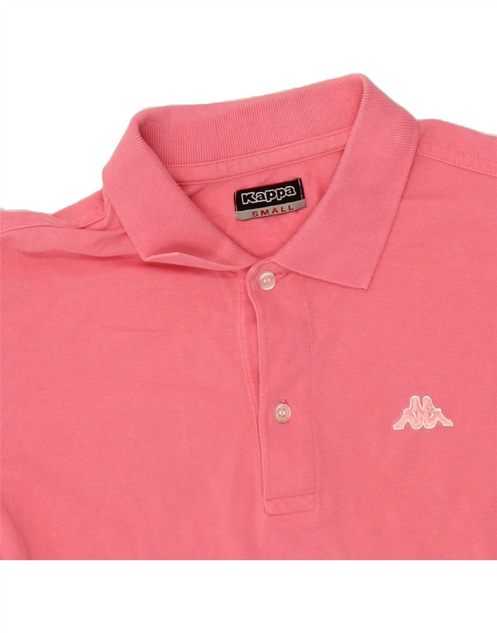 KAPPA Mens Polo Shirt Small Pink Cotton Vintage Kappa and Second-Hand Kappa from Messina Hembry 