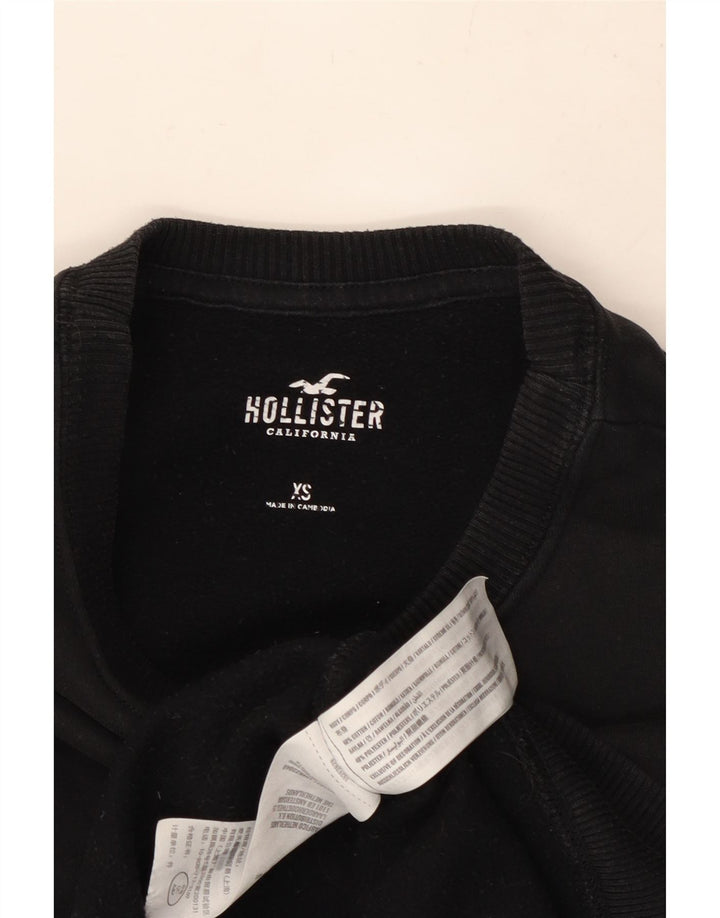HOLLISTER Sudadera Jumper XS Negro Algodón Hombre