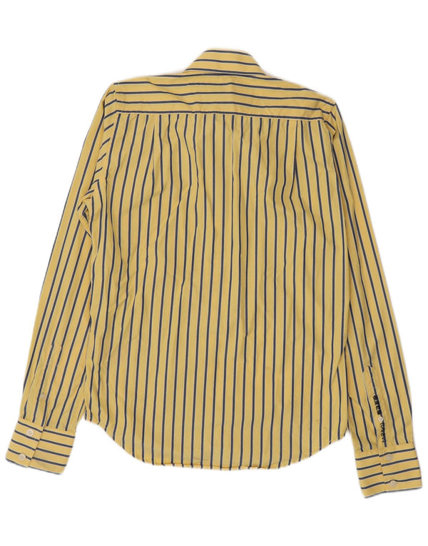 Camisa Superdry para hombre de algodón a rayas diplomáticas en color amarillo medio