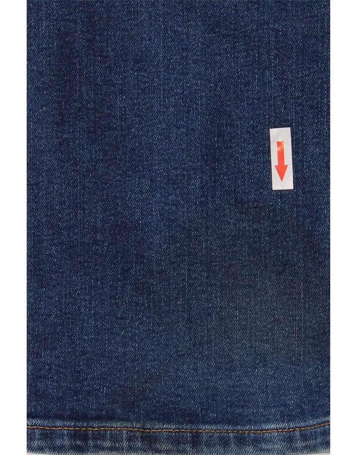 Vaqueros Lee De Corte Regular Para Mujer W32 L34 Algodón Azul
