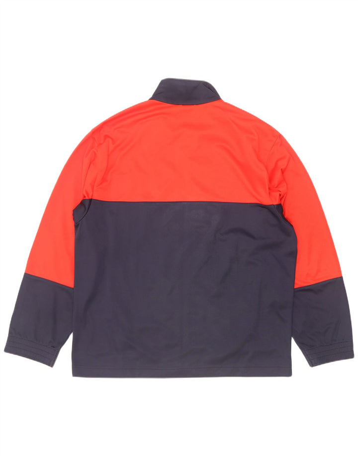 Lotto - Chaqueta de chándal para hombre, talla grande, multicolor, color block