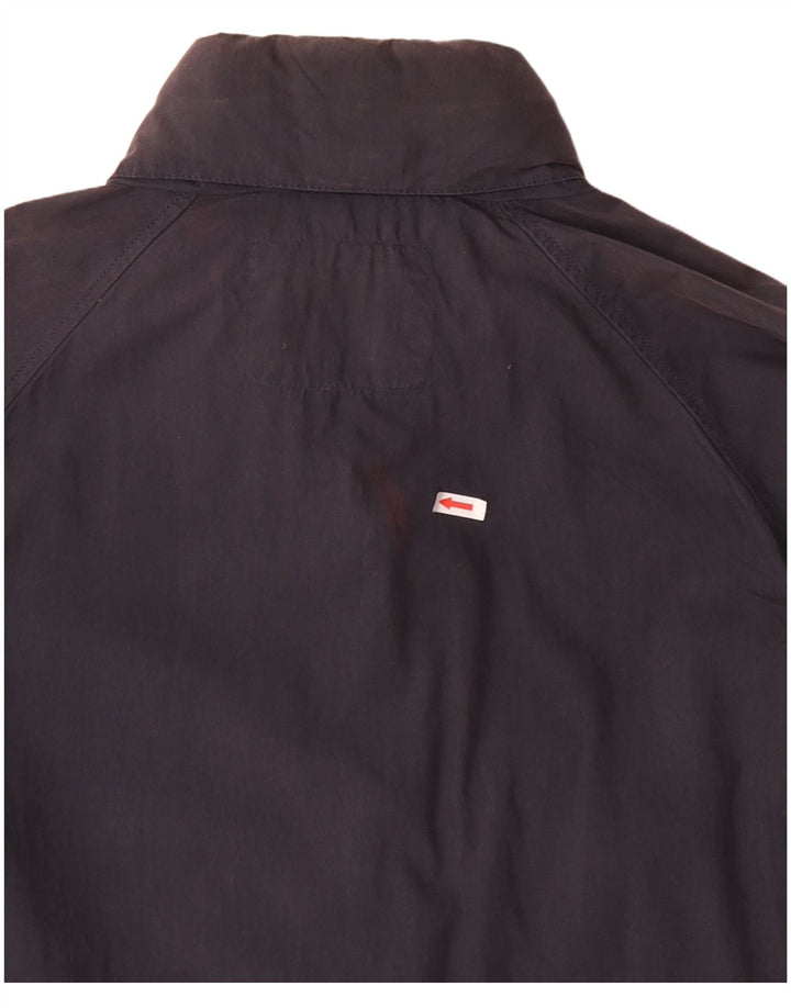 Kappa Chaqueta Bomber para Hombre UK 44 2XL Azul Marino Algodón