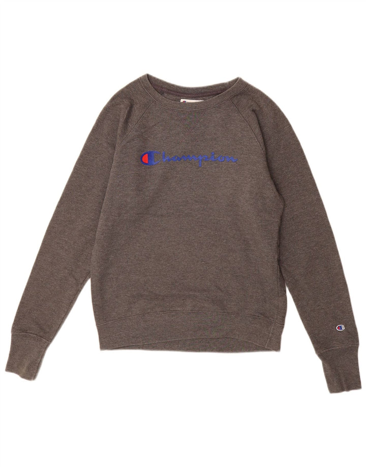Champion Sudadera Gráfica Para Hombre Jumper XS Poliéster Gris