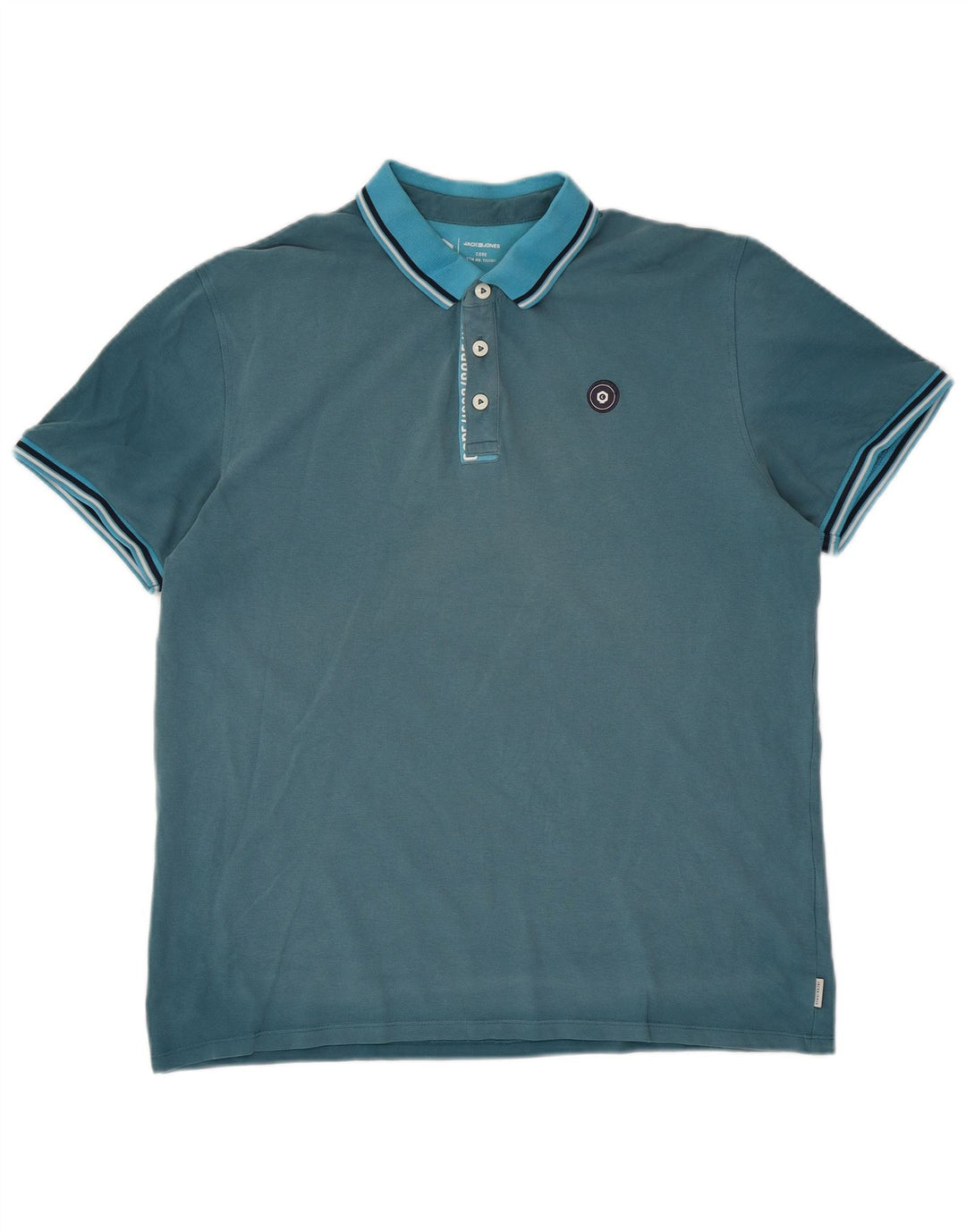 JACK & JONES Polo Hombre XL Algodón Azul