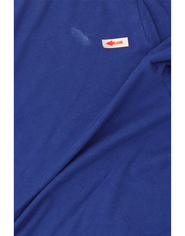 M&Co Top de mujer de manga larga UK 44 Modal azul medio