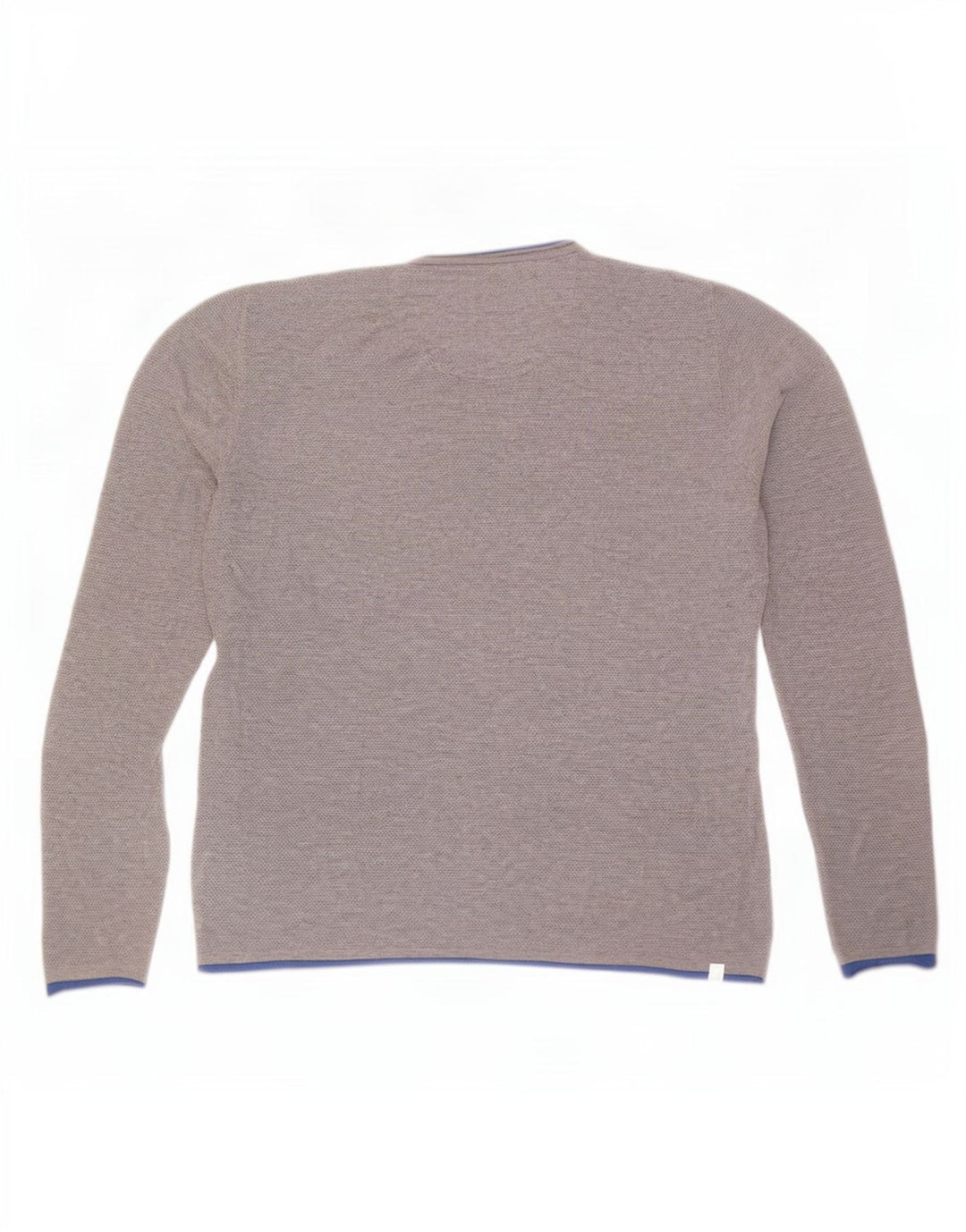 Fred Mello Jersey Con Cuello En V Para Hombre Gris Medio