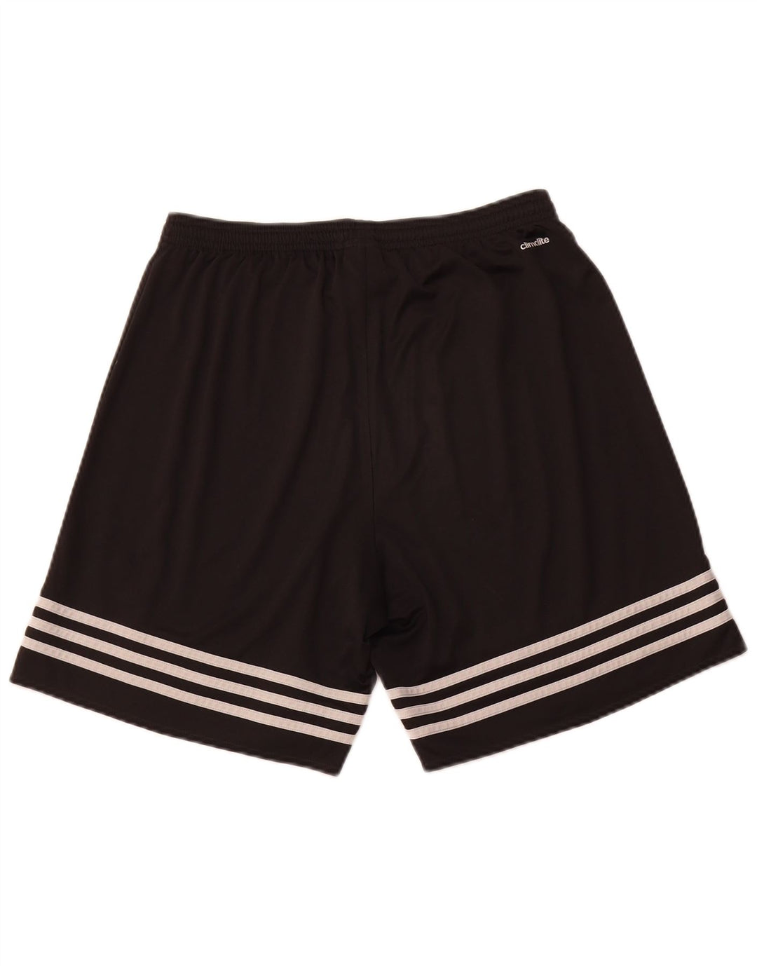 Adidas - Pantalones cortos deportivos para hombre, talla grande, poliéster negro
