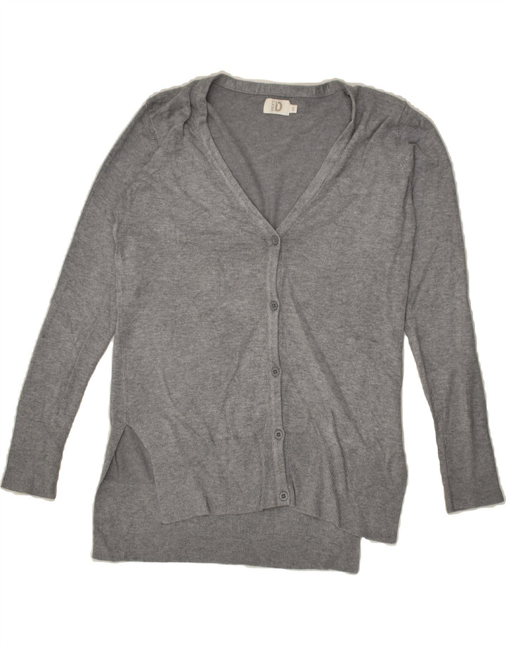 DACK'S Womens Cardigan Sweater UK 10 Small Grey Viscose | Vintage Dack's | Thrift | Second-Hand Dack's | Used Clothing | Messina Hembry 
