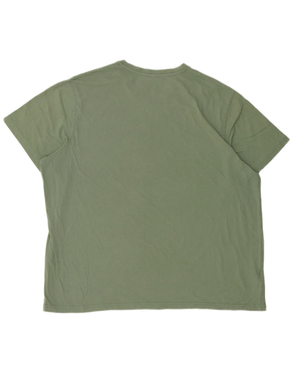 EDDIE BAUER Camiseta gráfica para hombre Top 2XL Algodón verde