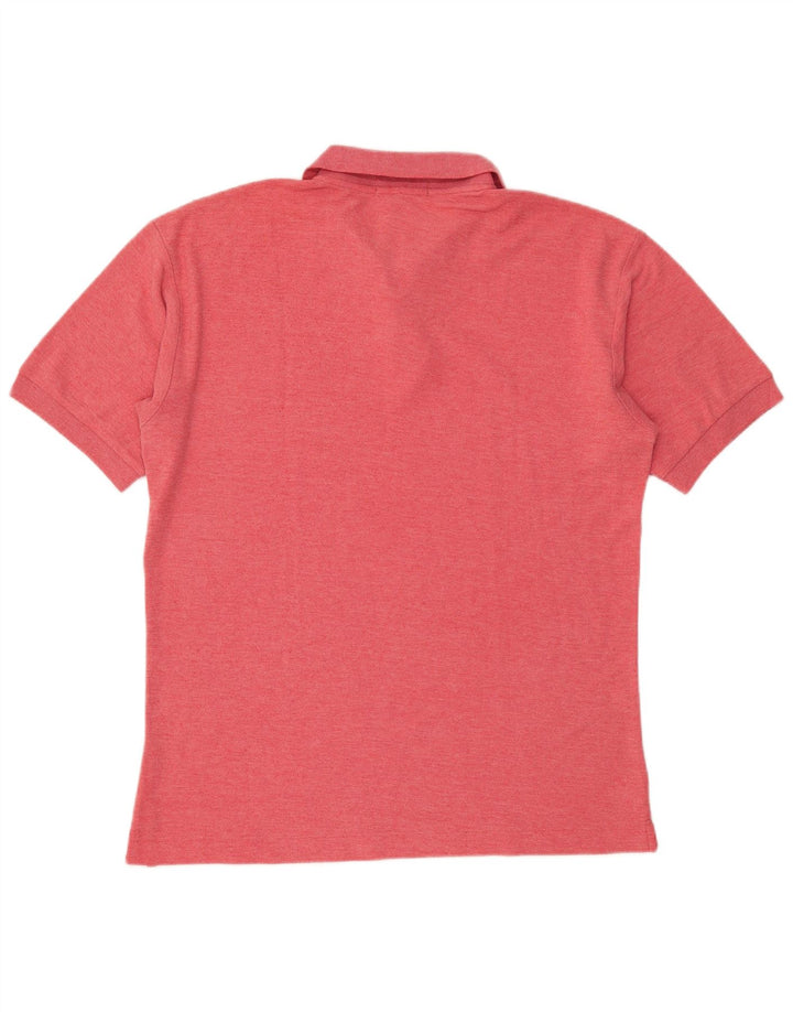 Fila Polo Holgado Para Hombre IT 50 Algodón Rosa Medio