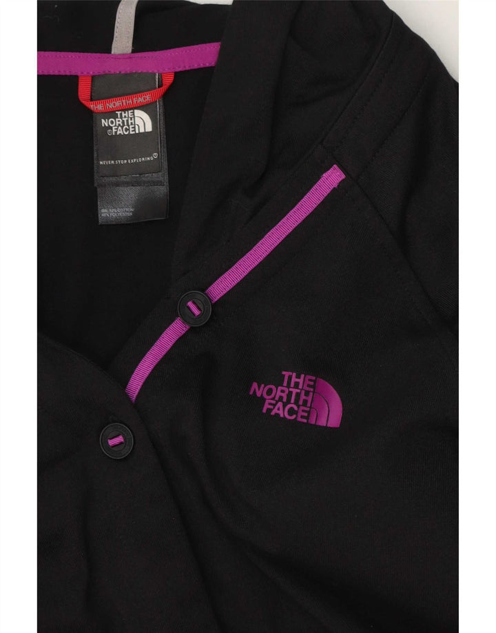 The North Face - Chaqueta de chándal con capucha para mujer, talla 40, talla M, color negro