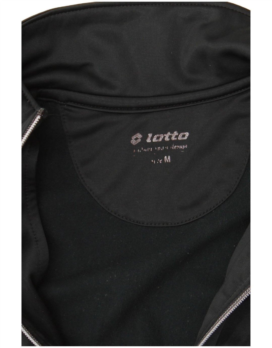 Lotto - Chaqueta de chándal para mujer, talla 40, talla M, color negro