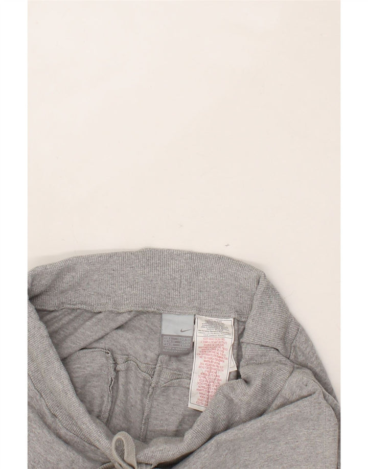 NIKE - Pantalón de chándal para hombre, talla grande, algodón gris