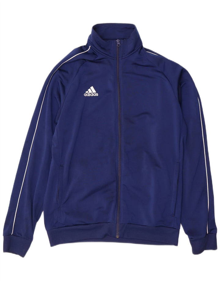 ADIDAS Chaqueta superior de chándal para hombre Poliéster azul marino grande