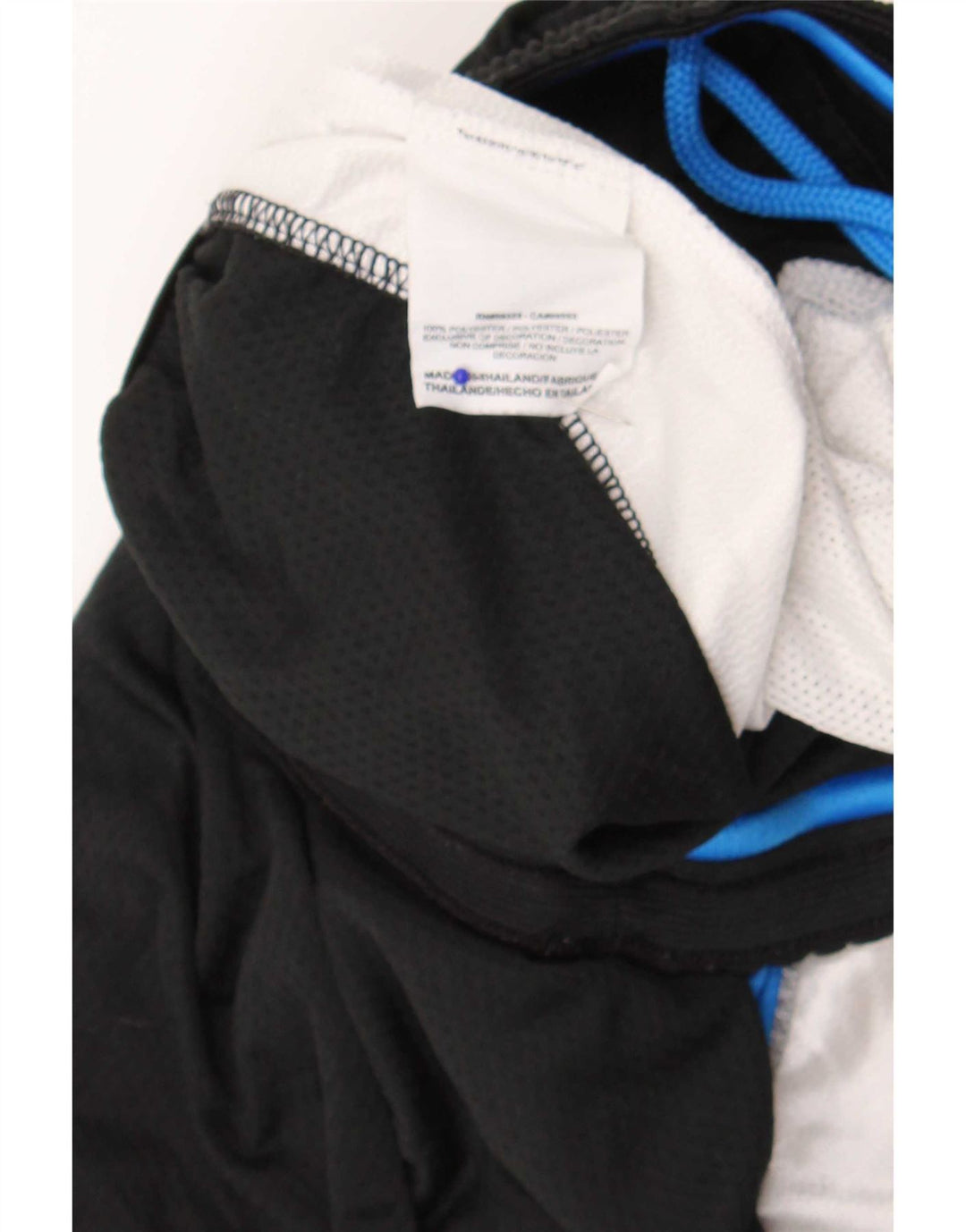 Nike - Pantalones cortos deportivos con estampado gráfico para hombre (talla grande), color negro, poliéster