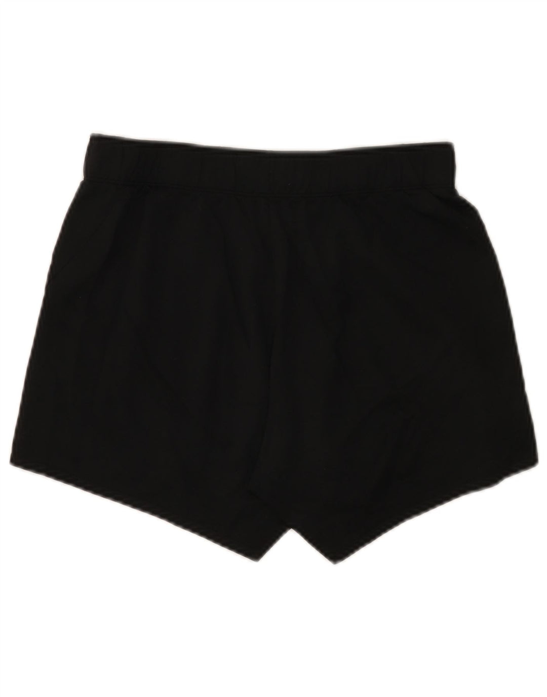 Nike - Pantalones cortos deportivos Dri Fit para mujer, talla 10, poliéster negro pequeño