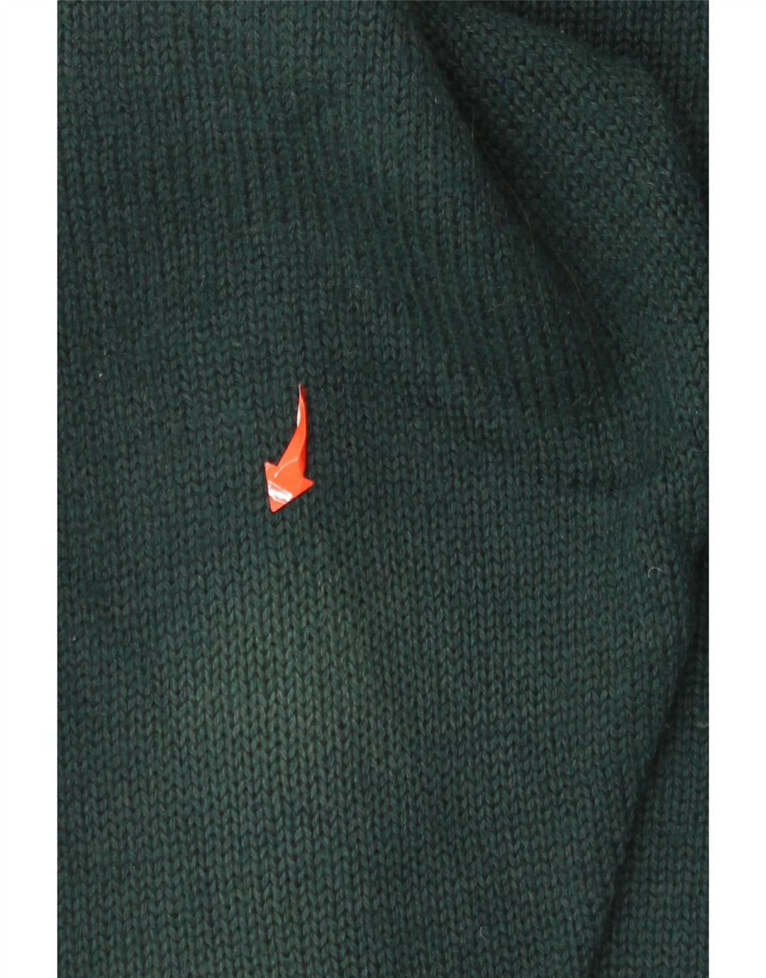 Vintage mujer cuello tortuga jersey suéter Reino Unido 14 lana verde grande