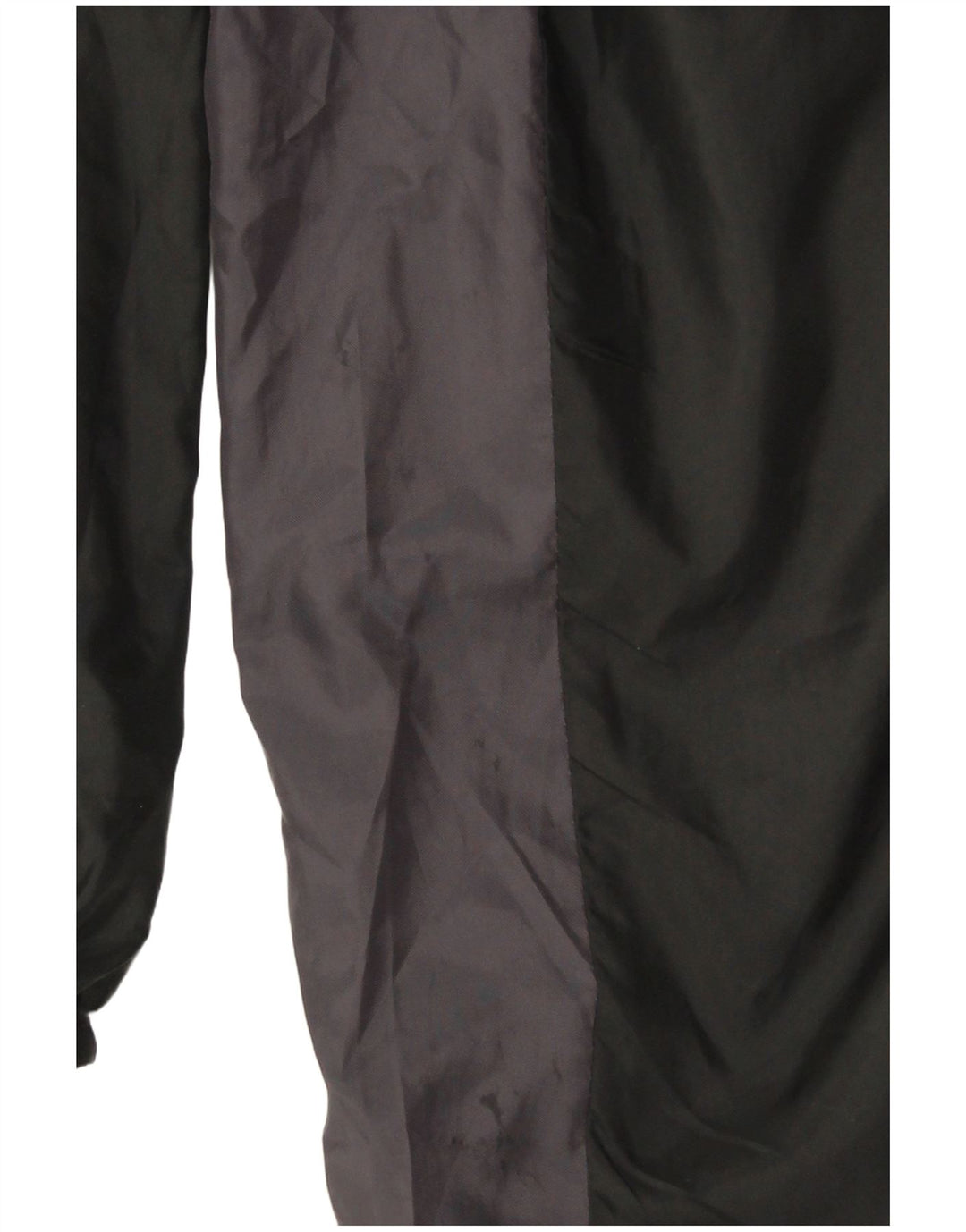 PUMA Chaqueta superior de chándal con capucha para hombre Poliéster color block negro grande