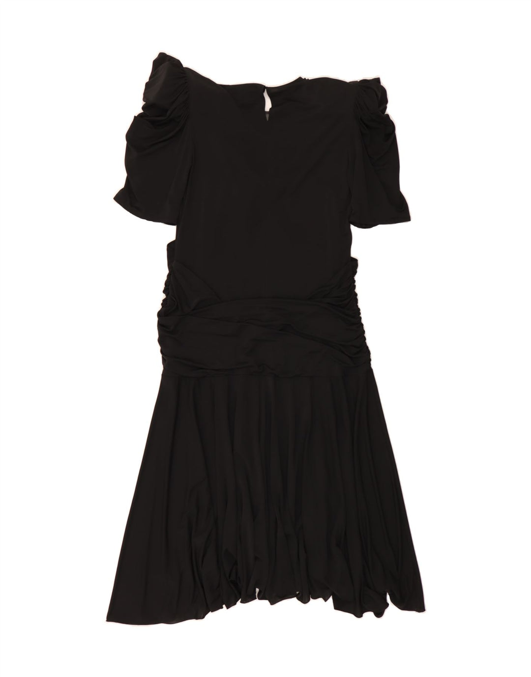 YOUR SIXTH SENSE Womens Maxi Dress IT 42 Medium Black Polyester Vintage Your Sixth Sense and Second-Hand Your Sixth Sense from Messina Hembry 