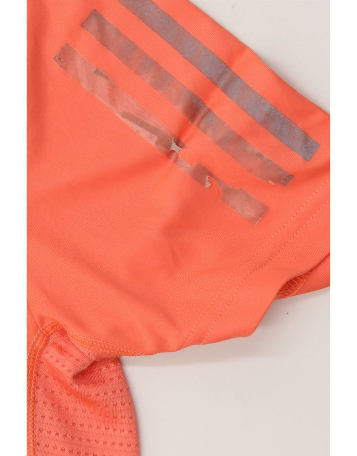 Adidas Hombre Running Camiseta Top Small Naranja Poliéster