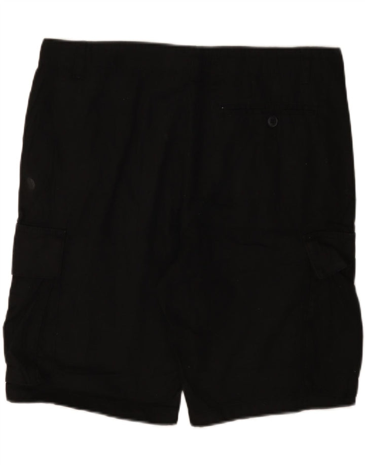 French Connection Pantalones Cortos Cargo para Hombre Grande W36 Algodón Negro
