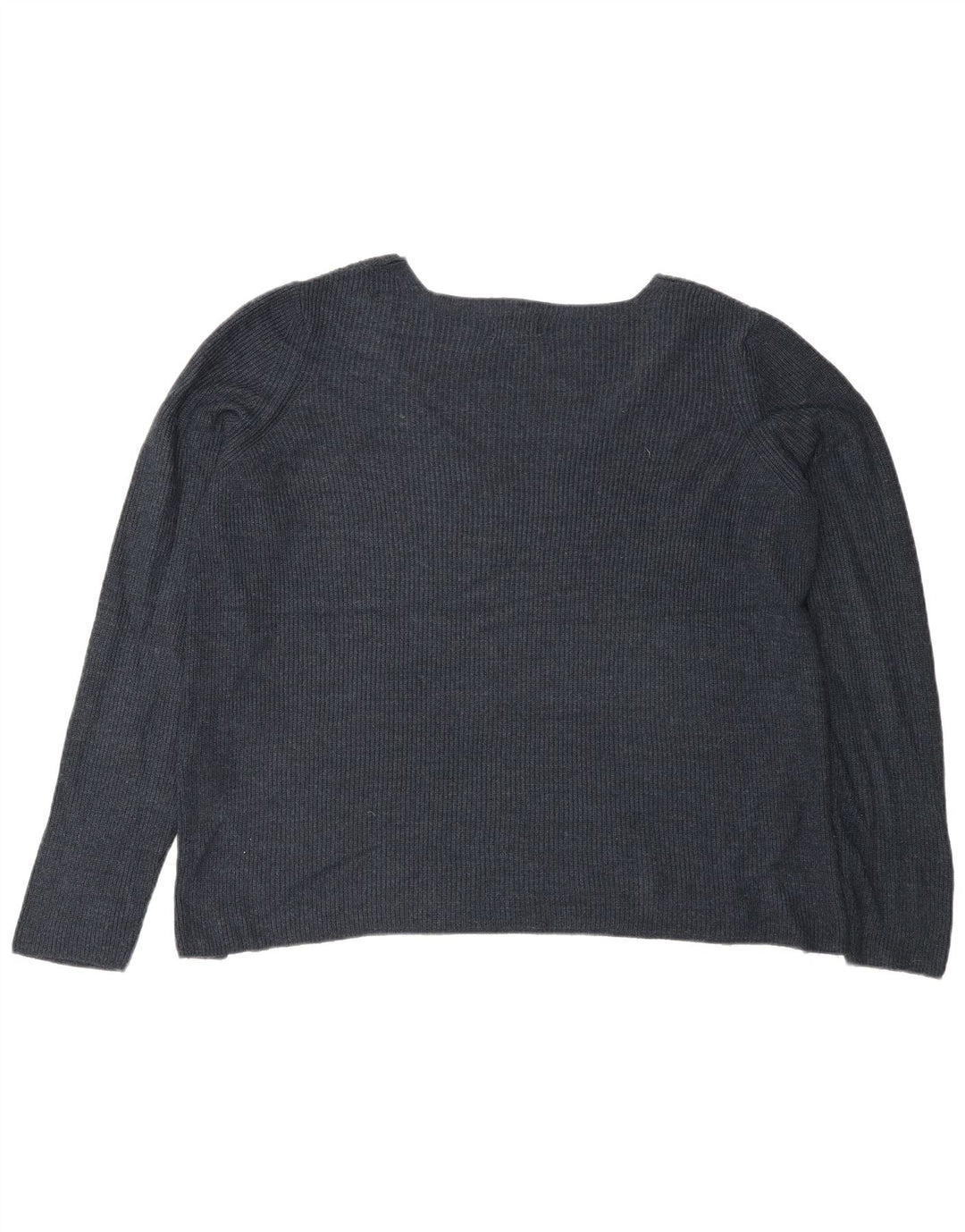 Fat Face - Jersey extragrande con cuello en V para mujer, talla 40, talla M, color azul marino