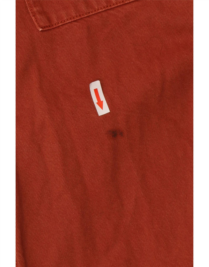 Jack & Jones Hombre Camisa Vaquera Small Marrón Algodón