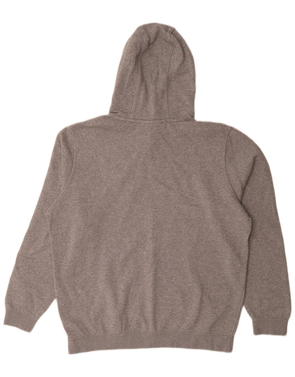Nike - Sudadera con capucha para hombre, talla XL, algodón moteado gris