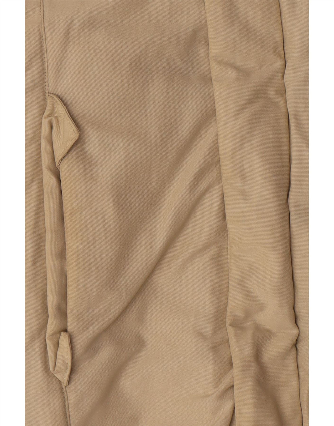Woolrich Abrigo acolchado con capucha para mujer UK 42 Algodón beige medio