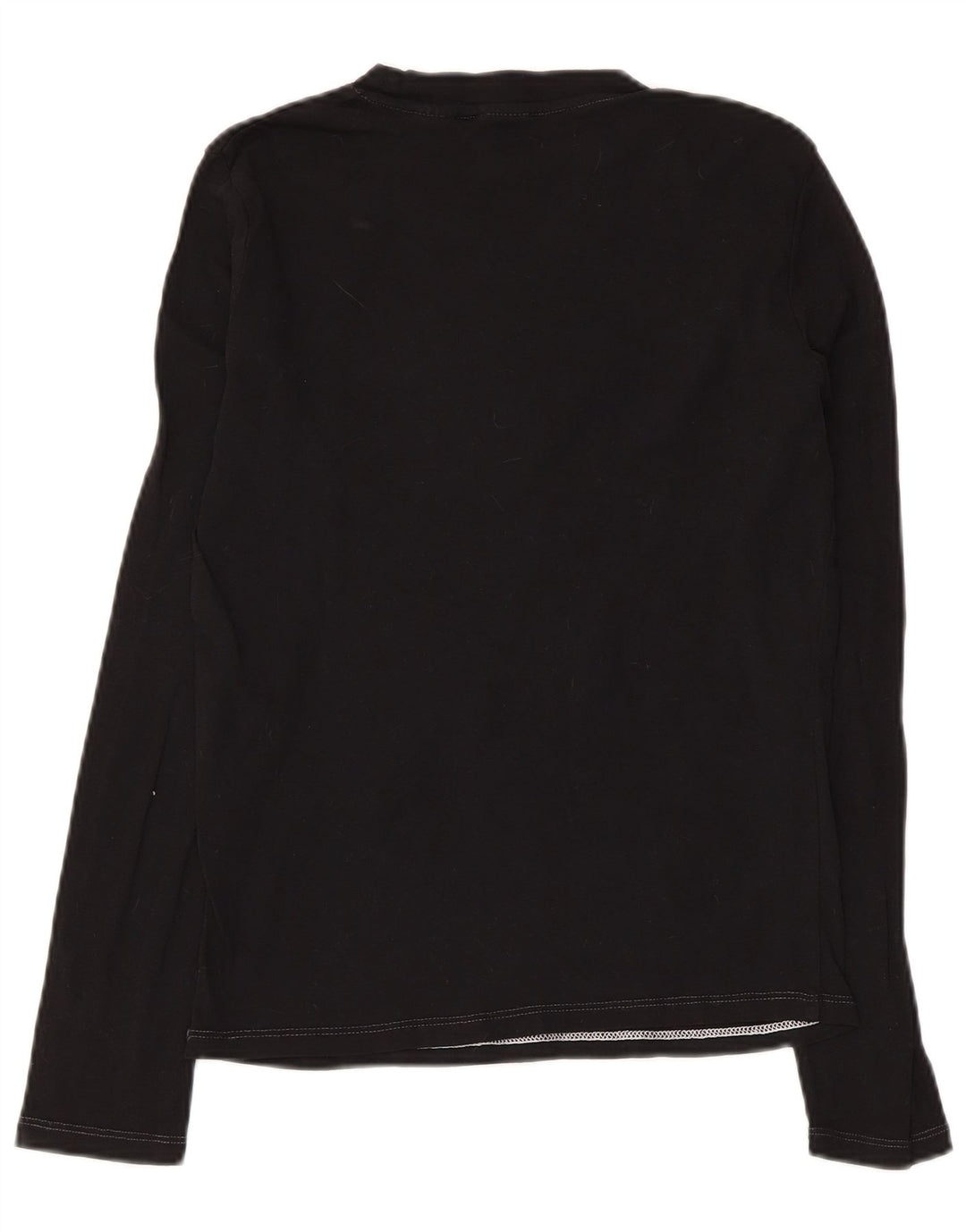 LEVI'S Top de manga larga para mujer UK 10 Small Black