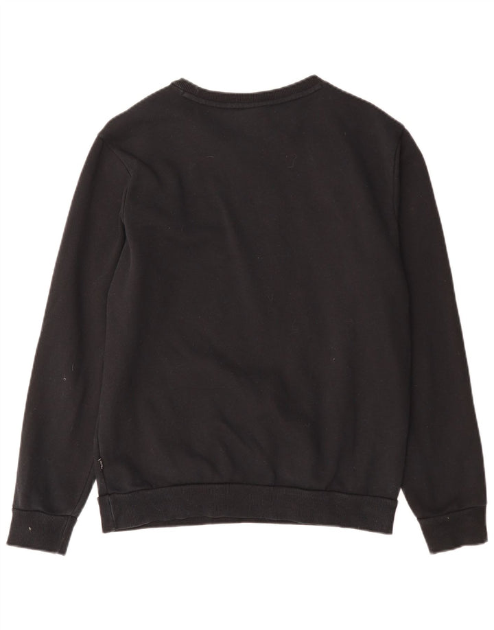 PUMA Sudadera con gráfico para Hombre Jersey pequeño de algodón Negro