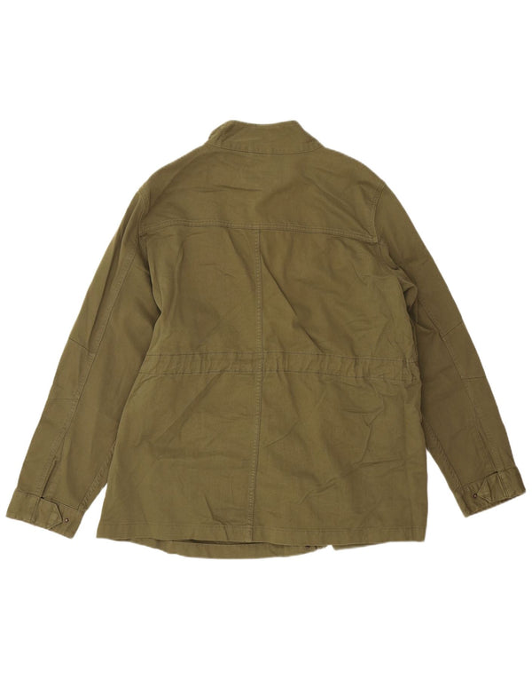 Marks & Spencer Chaqueta utilitaria para mujer UK 20 2XL Algodón caqui