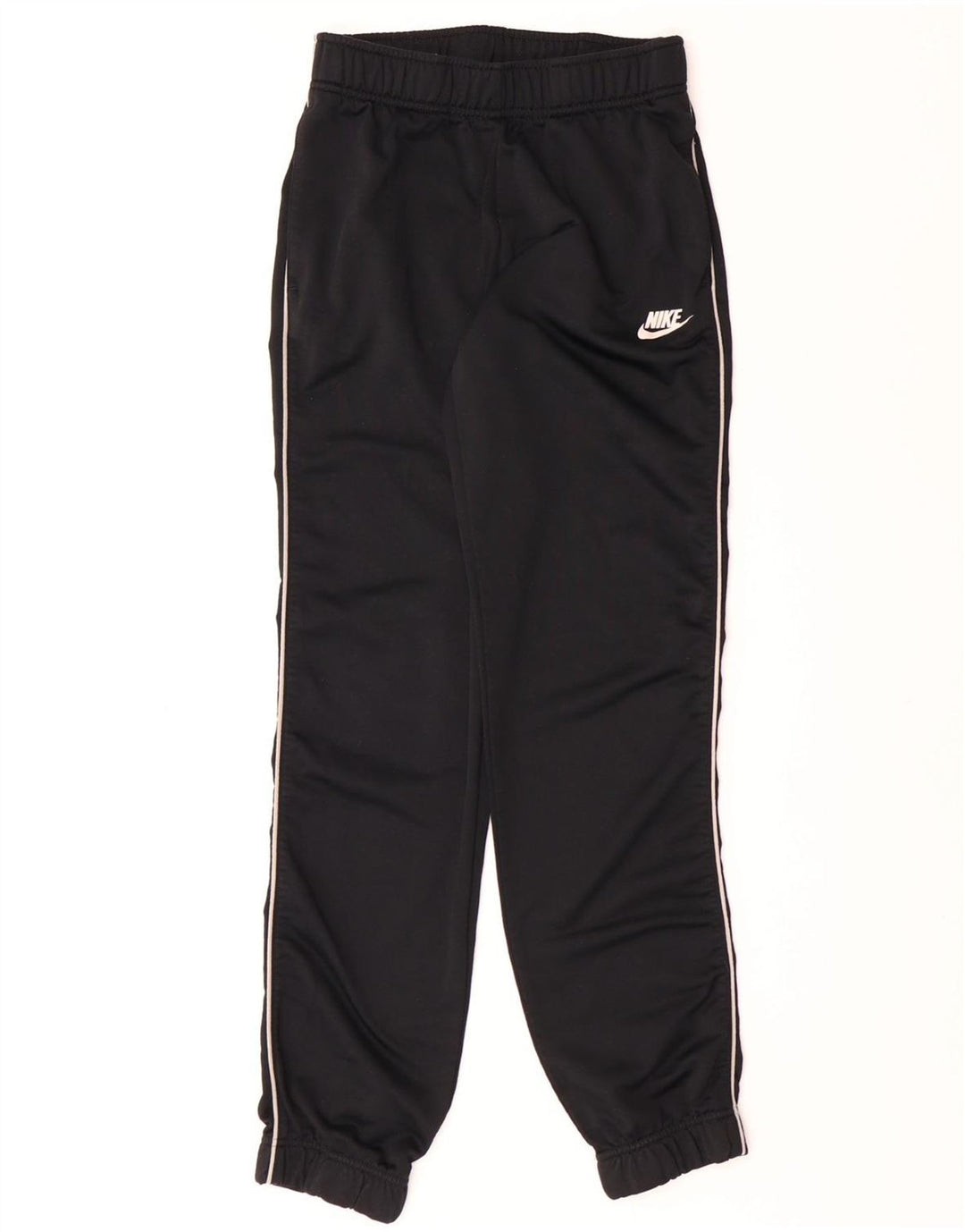 NIKE Mujer Chándal Pantalones Joggers UK 4 XS Negro Poliéster